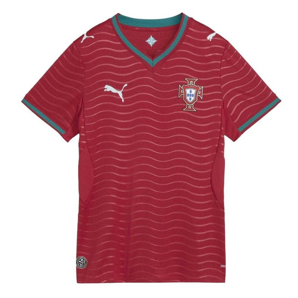 Puma Womens/Ladies World Cup 2026 Portugal FC Home Shirt / Red/Green